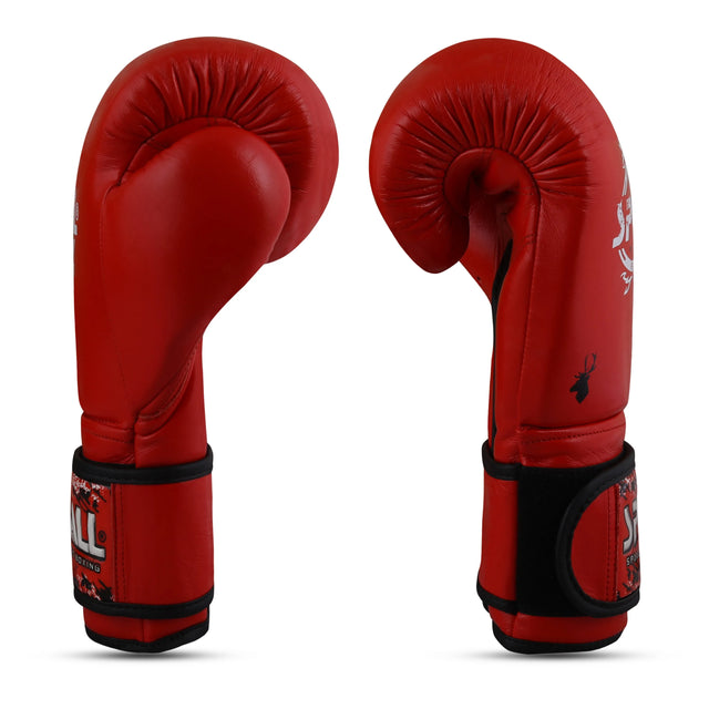 Boxing Gloves Made Of Genuine Leather Professionals For Men And Women(SI-808) | Ideal for All Surfaces, Kids & Adults | Match-Ready | Includes Pump & Needle | Durable & Long-Lasting Performance