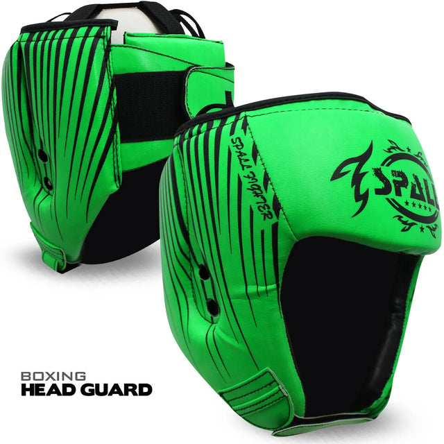 Head Guard For Fighting Sparring Muay Thai Kickboxing And Boxercise Workout Fitness Martial Arts Training For Men And Women(SI-1144) | Ideal for All Surfaces, Kids & Adults | Match-Ready