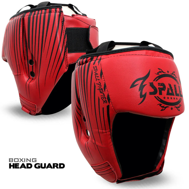 Head Guard For Fighting Sparring Muay Thai Kickboxing And Boxercise Workout Fitness Martial Arts Training For Men And Women(SI-1144) | Ideal for All Surfaces, Kids & Adults | Match-Ready