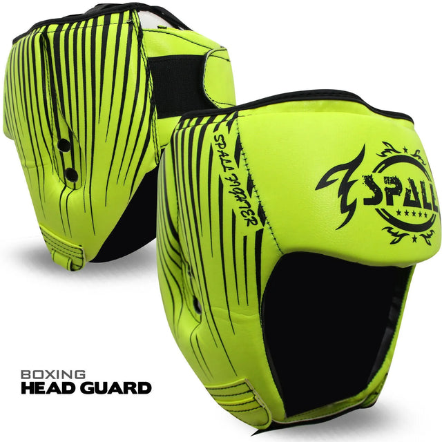 Head Guard For Fighting Sparring Muay Thai Kickboxing And Boxercise Workout Fitness Martial Arts Training For Men And Women(SI-1144) | Ideal for All Surfaces, Kids & Adults | Match-Ready