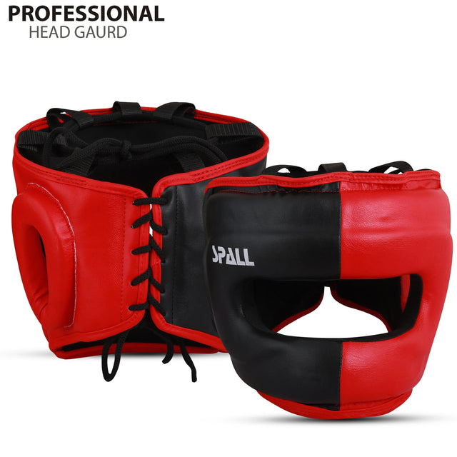 Head Guard For Professionals And Beginners Red Blue (SI-1181) | Ideal for All Surfaces, Kids & Adults | Match-Ready | Includes Pump & Needle | Durable & Long-Lasting Performance