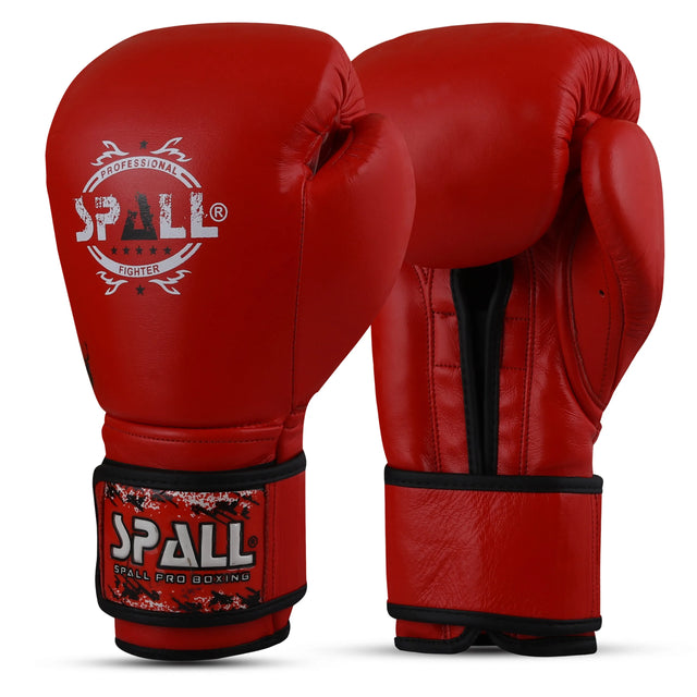 Boxing Gloves Made Of Genuine Leather Professionals For Men And Women(SI-808) | Ideal for All Surfaces, Kids & Adults | Match-Ready | Includes Pump & Needle | Durable & Long-Lasting Performance