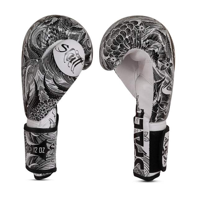 Boxing Gloves Made Of Artificial Leather Professionals For Men And Women(SI-1552) | Ideal for All Surfaces, Kids & Adults | Match-Ready | Includes Pump & Needle | Durable & Long-Lasting Performance