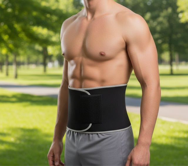 Spall Adjustable Waist Support Belt for Back Pain Relief & Gym Workout – Breathable Lumbar Support for Men & Women