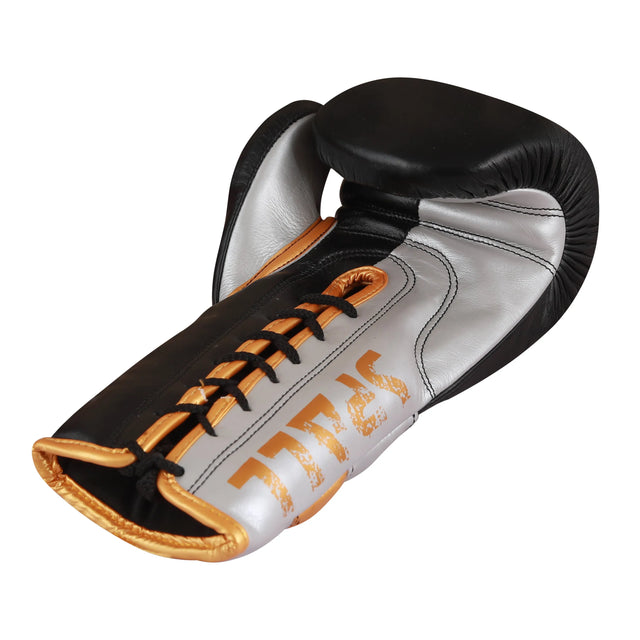 Boxing Gloves Made Of Genuine Leather Professionals For Men And Women | Ideal for All Surfaces, Kids & Adults | Match-Ready | Includes Pump & Needle | Durable & Long-Lasting Performance