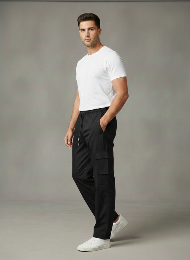 SPALL Unisex Track Pants – Premium Sports Joggers for Men & Women, Comfortable Athletic Training Pants, Black Blue Maroon, Sizes M L XL