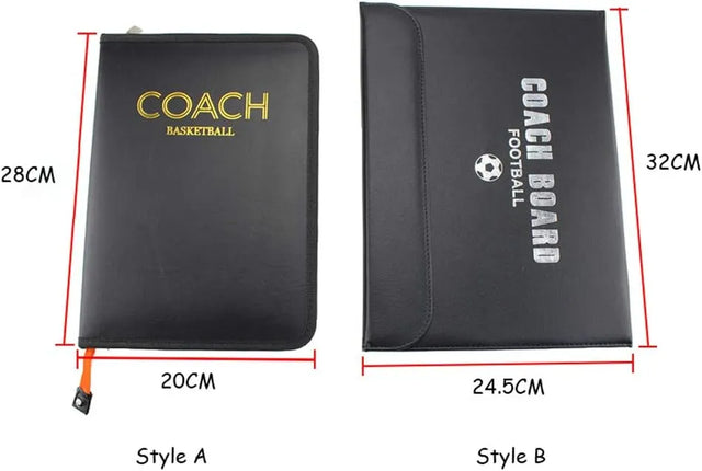 Foldable Football Coaches Tactical Board,Portable Soccer Magnetic Tactics Strategy Notebook Football Coaching Clipboard - Sport Training Assistant Equipment With Player Markers,2 In 1 Pen And Eraser