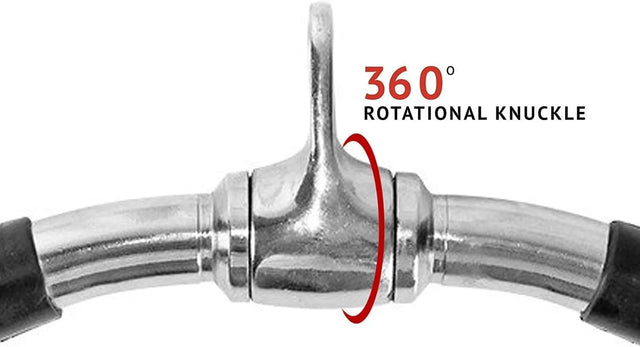 X Barbell Machine Cable Attachment Pro Grip Revolving Non Slip Handle Bar 1044 | Ideal for All Surfaces, Kids & Adults | Match-Ready | Includes Pump & Needle | Durable & Long-Lasting Performance