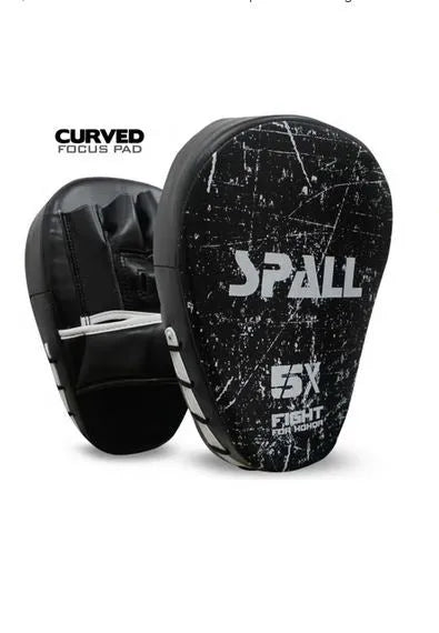 Spall Focus Pads Hook Jab Mitts Boxing Pads Hand Target Gloves Training For MMA Kick Boxing Pads Muay Thai Training Martial Arts Punch Mitts For Kids Men And Women | Ideal for All Surfaces, Kids & Adults