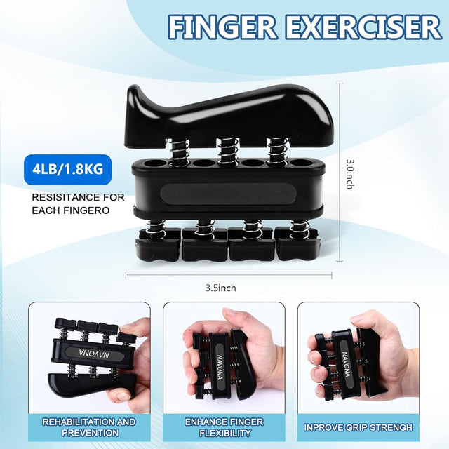 6-Piece Hand Grip Trainer Set 18 x 16 x 8cm 18 x 16 x 8cm