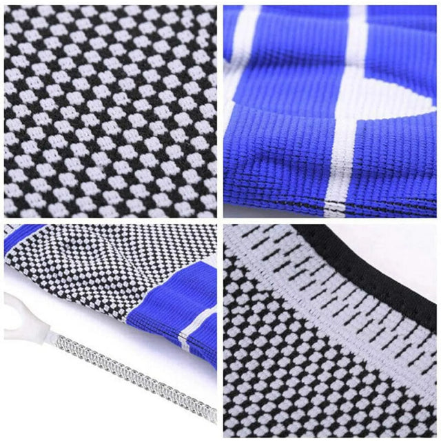 Shock Absorption Sports Knee Pads - Wide Range of Sports Knee Support for Fitness Running Basketball | Ideal for All Surfaces, Kids & Adults | Match-Ready | Includes Pump & Needle | Durable & Long-Lasting Performance