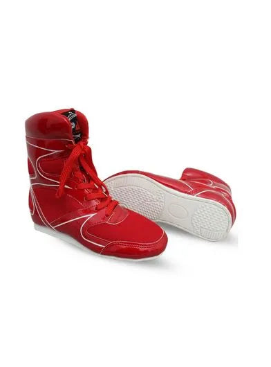 Boxing Shoes 36 to 44 Size Bodybuilding Wrestling Fight Boots Comfortable Movement High Traction Sport Foot Were For Training MMA Muay Thai Weight Lifting Athletic Equipment Walking Running Gym(SI-113