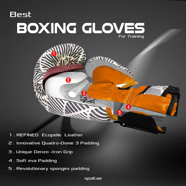 Professional Boxing Gloves For Strong Punches Sparring And Kickboxing Fighting Punch Bag Workout Muay Thai And Training(SI-1490) | Ideal for All Surfaces, Kids & Adults | Match-Ready | Includes Pump & Needle