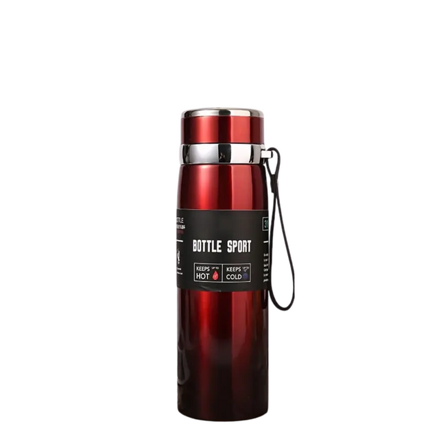 Double Wall Stainless Steel Travel Mug, 1000ml Insulated Water Bottle, Thermos for Car, Outdoor