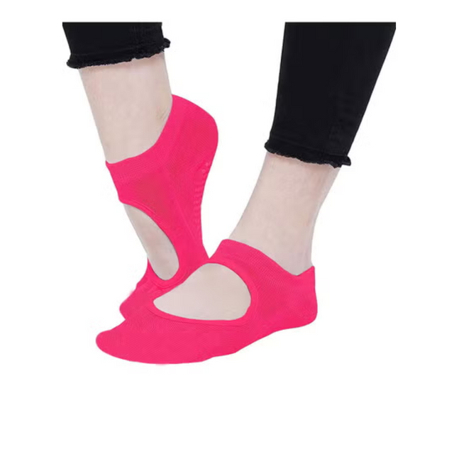 1 Pair Foot Care Massage Anti-Slip Men Women Yoga Socks
