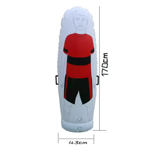Soccer Training Equipment Pvc Inflatable Free Kick Football Dummy Goalkeeper Soccer Training Dummy