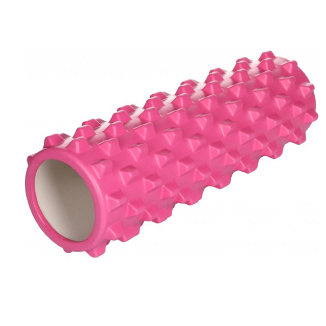 Foam Roller for Deep Tissue Massage, 34cm and 45cm, Muscle Therapy (Black, 34cm)