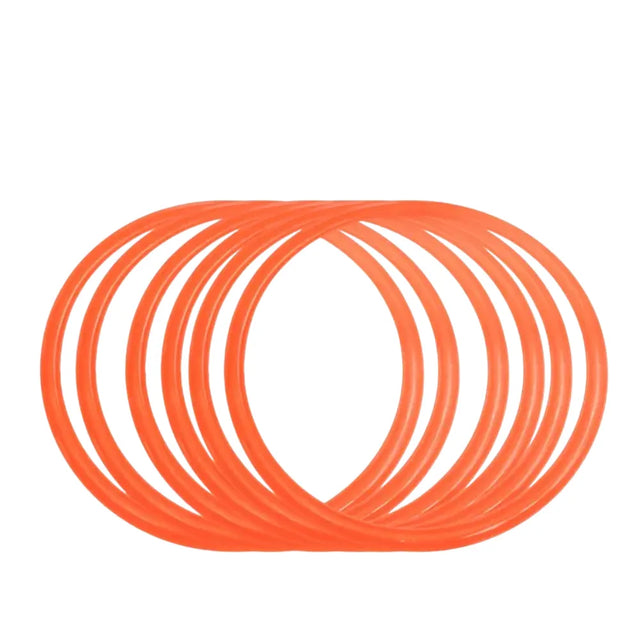 Agility Training Rings ? 40cm/50cm/60cm/70cm | Ideal for All Surfaces, Kids & Adults | Match-Ready | Includes Pump & Needle | Durable & Long-Lasting Performance