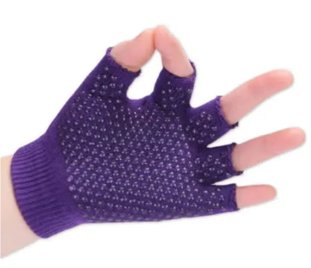 Yoga Gloves Men Women Gym Body Building Training Sports Non Slip | Ideal for All Surfaces, Kids & Adults | Match-Ready | Includes Pump & Needle | Durable & Long-Lasting Performance