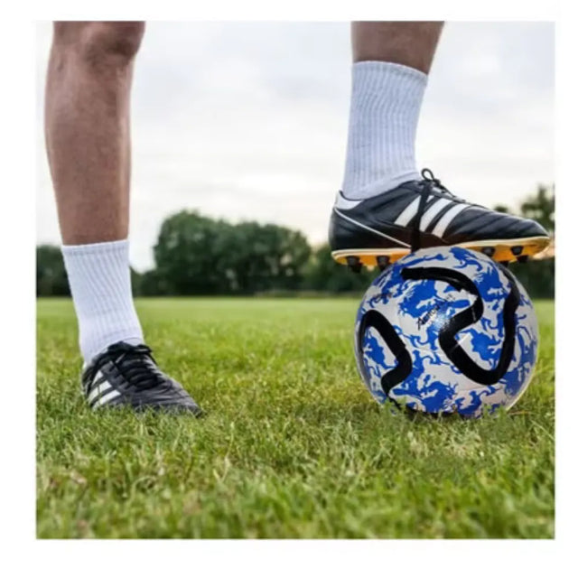 Football Soccer Ball For Matches World Cup Best Indoor/Outdoor Water Proof Ball For Professional Training And Match Men And Women Youth And Adult | Ideal for All Surfaces, Kids & Adults | Match-Ready