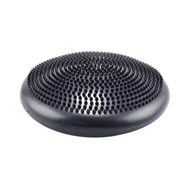 Inflatable Yoga Massage Ball Durable Universal Sports Gym Fitness Yoga Wobble Stability Balance Disc Massage Cushion Mat | Ideal for All Surfaces, Kids & Adults | Match-Ready | Includes Pump & Needle