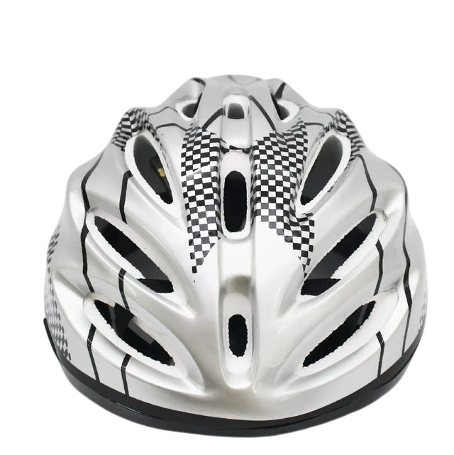 Sports Bike Bicycle Cycling Safety Helmet with Visor Carbon Fiber Skating Sports Helmet 037 | Ideal for All Surfaces, Kids & Adults | Match-Ready | Includes Pump & Needle | Durable & Long-Lasting Performance