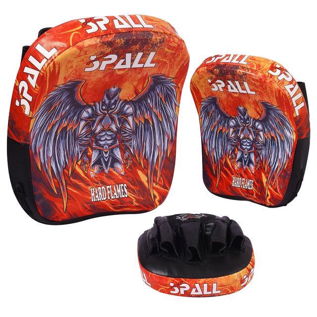 Focus Pad Goal Punching Mitt For Boxing Coaching MMA Kickboxing martial Arts Training Pads For Men And Women By Spall(SI-1270) | Ideal for All Surfaces, Kids & Adults | Match-Ready | Includes Pump & Needle