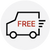 Free Delivery <br> 45+ USD