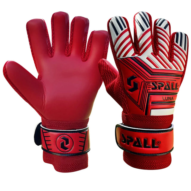 Spall GoalKeeper Goalie Football Soccer Gloves Strong Grip Protection Prevent Injuries For Training And Matches Men And Women (120-Luna) | Ideal for All Surfaces, Kids & Adults | Match-Ready