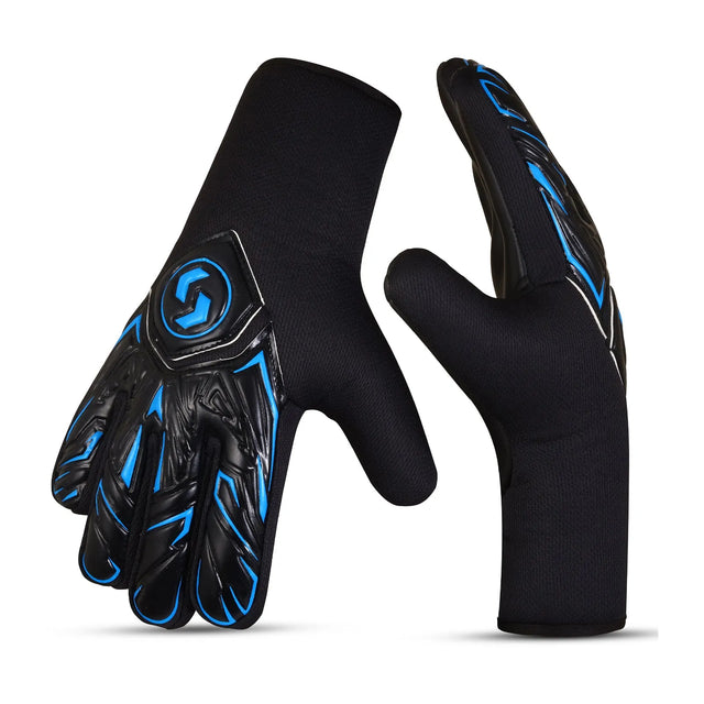 GoalKeeper Gloves Strong Grip For The Toughest Saves With Finger Spines To Give Splendid Protection To Prevent Injuries High Performance Pro Level Ideal For Men And Women(GK-365) | Ideal for All Surface, Kids and Adults