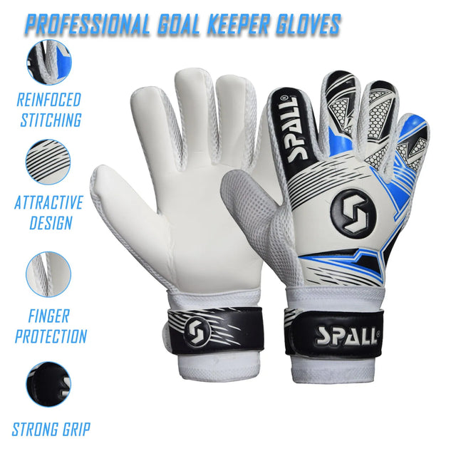 Soccer Goalkeeper Gloves, Professional Non-Slip Goalkeeper Gloves, With Strong Grip And Protection, Breathable And Wear-resistant Youth And Adult Protective Goalkeeper Gloves | Ideal for All Surfaces