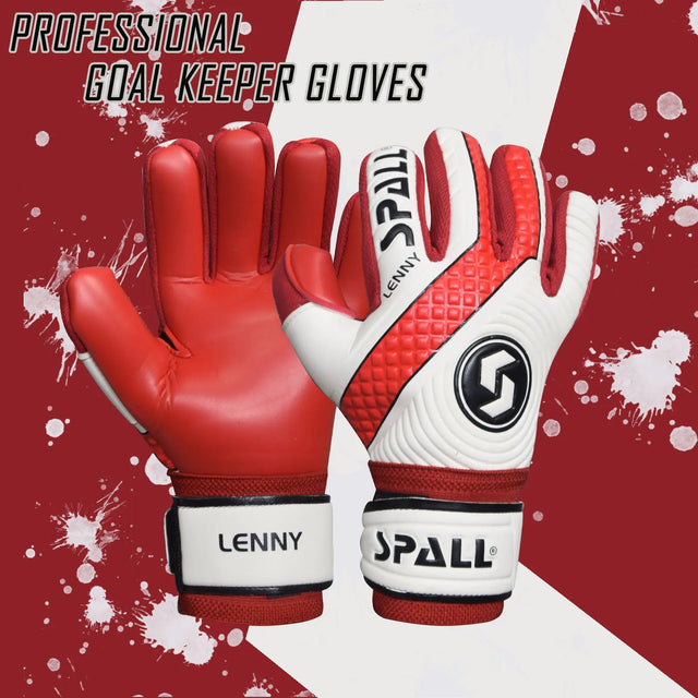 Soccer Goal keeper Gloves Professional Non Slip Goal Keeper Gloves With Strong Grip And Protection Breathable And Wear Resistant Youth And Adult Protective Goal Keeper Gloves (GK-370) | Ideal for All