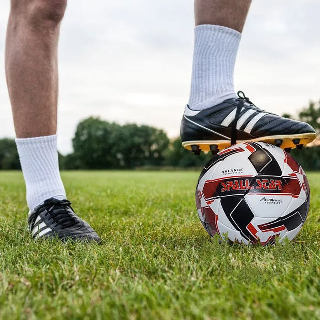 Football Soccer Ball For Matches World Cup Best Indoor/Outdoor Water Proof Ball For Professional Training And Match Men And Women Youth And Adult (GP-681) | Ideal for All Surfaces, Kids & Adults