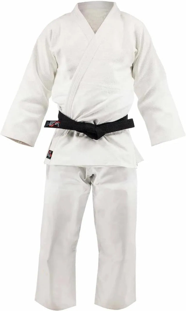 Judo Suit for Training & Competition. All Sizes Available, Durable Martial Arts Uniform with Jacket & Pants-2040 | Ideal for All Surfaces, Kids & Adults | Match-Ready | Includes Pump & Needle