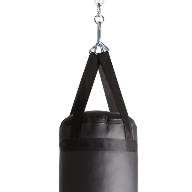 Black & Blue Punching Bag ? 60cm to 120cm for Kids & Adults Boxing Training | Ideal for All Surfaces, Kids & Adults | Match-Ready | Includes Pump & Needle | Durable & Long-Lasting Performance