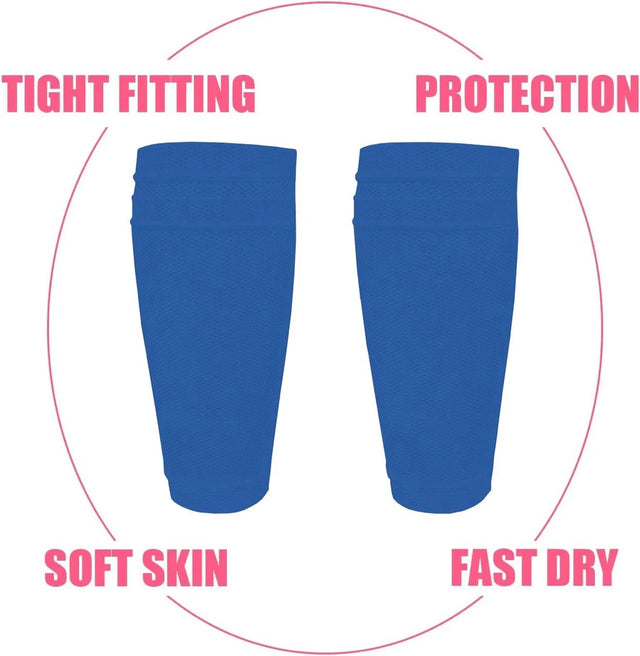 Soccer Shin Guards ? Xs/S/M/L Sizes for Kids & Adults | Ideal for All Surfaces, Kids & Adults | Match-Ready | Includes Pump & Needle | Durable & Long-Lasting Performance
