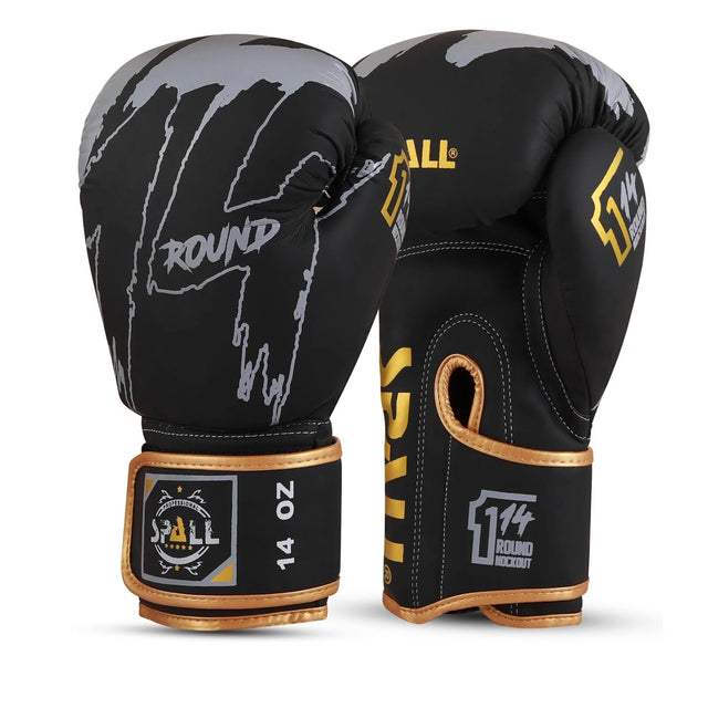 Professional Boxing Gloves For Strong Punches Sparring And Kickboxing Fighting Punch Bag Workout Muay Thai And Training (1491) | Ideal for All Surfaces, Kids & Adults | Match-Ready | Includes Pump & Needle