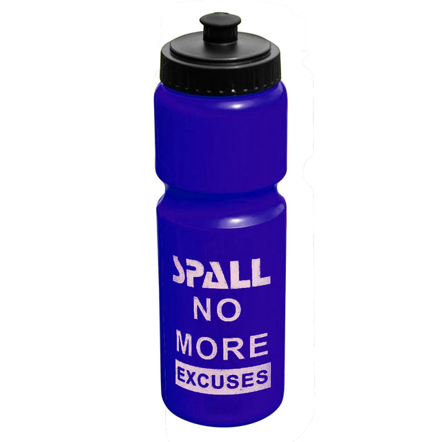 Sports Water Bottle, 750ml, BPA-Free, Leak-Proof, Push-Pull Cap, Black (Blue)
