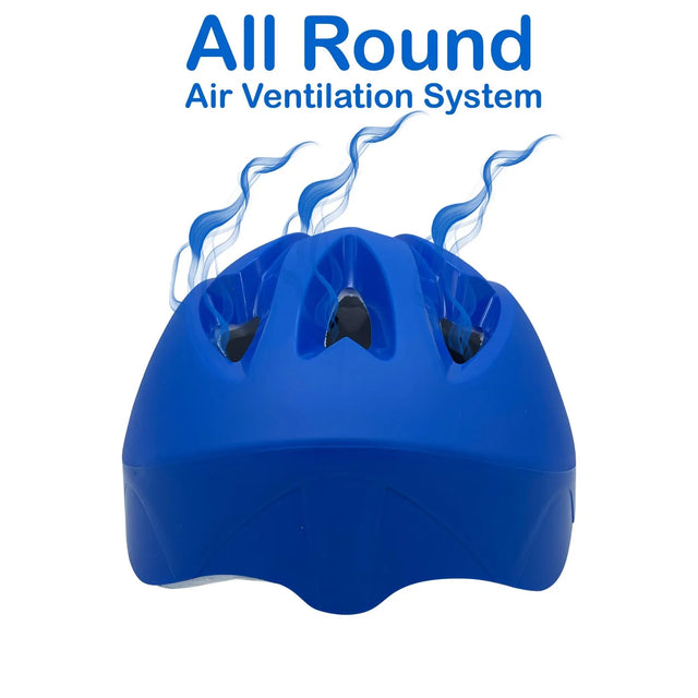 Adjustable Bike Helmet, Lightweight Safety Gear for Adults and Youth, Multi-Sport with Air Vents | Ideal for All Surfaces, Kids & Adults | Match-Ready | Includes Pump & Needle | Durable & Long-Lasting performance