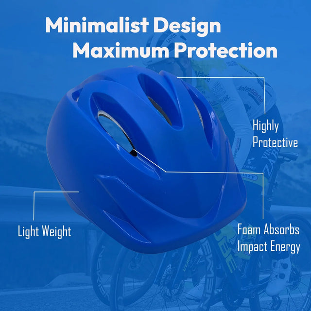 Adjustable Bike Helmet, Lightweight Safety Gear for Adults and Youth, Multi-Sport with Air Vents | Ideal for All Surfaces, Kids & Adults | Match-Ready | Includes Pump & Needle | Durable & Long-Lasting performance