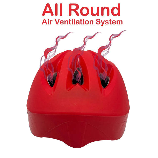 Adjustable Bike Helmet, Lightweight Safety Gear for Adults and Youth, Multi-Sport with Air Vents | Ideal for All Surfaces, Kids & Adults | Match-Ready | Includes Pump & Needle | Durable & Long-Lasting performance