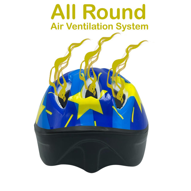 Sports Bike Helmet for Men, Women, Kids, Adjustable Safety Cycling Head Protection | Ideal for All Surfaces, Kids & Adults | Match-Ready | Includes Pump & Needle | Durable & Long-Lasting Performance