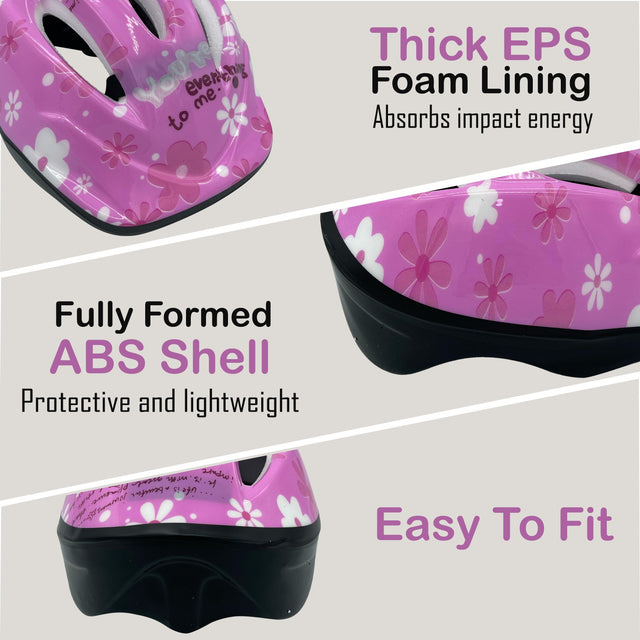 Sports Bike Helmet for Men, Women, Kids, Adjustable Safety Cycling Head Protection | Ideal for All Surfaces, Kids & Adults | Match-Ready | Includes Pump & Needle | Durable & Long-Lasting Performance