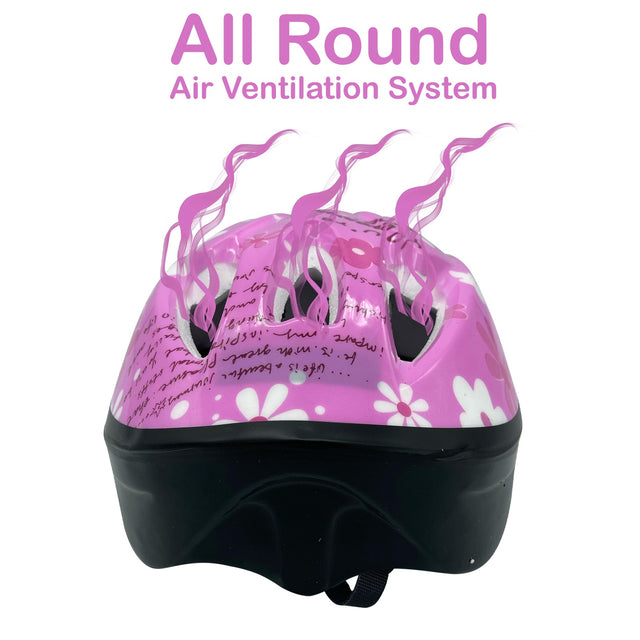 Sports Bike Helmet for Men, Women, Kids, Adjustable Safety Cycling Head Protection | Ideal for All Surfaces, Kids & Adults | Match-Ready | Includes Pump & Needle | Durable & Long-Lasting Performance