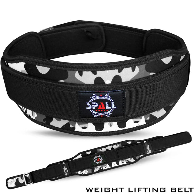 Unisex Gym Belt Fitness Belt For Exercise, Weightlifting, Powerlifting, Back Support Neoprene Belt (SI-4048) | Ideal for All Surfaces, Kids & Adults | Match-Ready | Includes Pump & Needle