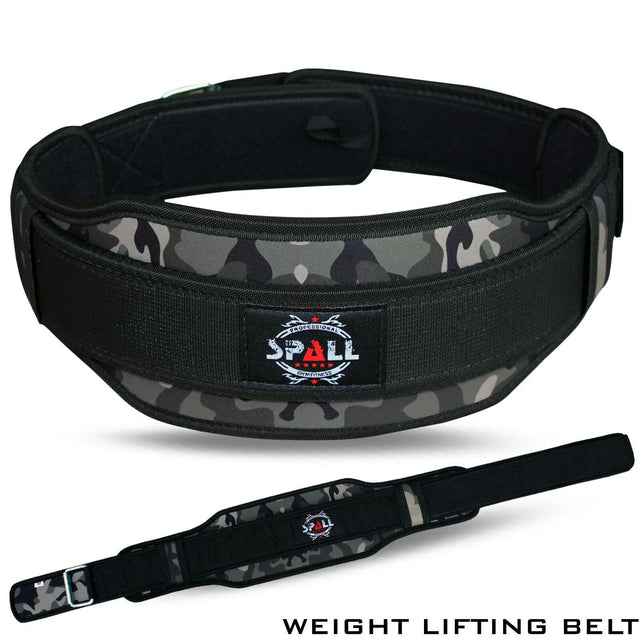 Unisex Gym Belt Fitness Belt For Exercise, Weightlifting, Powerlifting, Back Support Neoprene Belt (SI-4048) | Ideal for All Surfaces, Kids & Adults | Match-Ready | Includes Pump & Needle