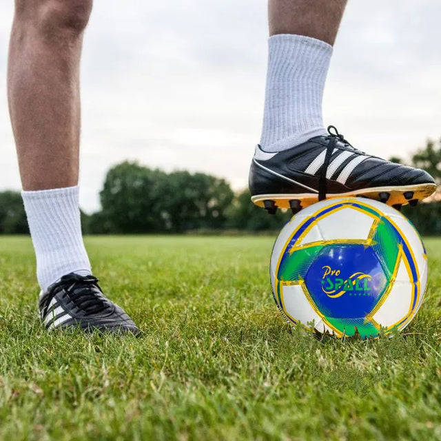 Football Soccer Ball For Matches World Cup Best Indoor/Outdoor Water Proof Ball For Professional Training And Match Men And Women Youth And Adult(SCH-706) | Ideal for All Surfaces, Kids & Adults