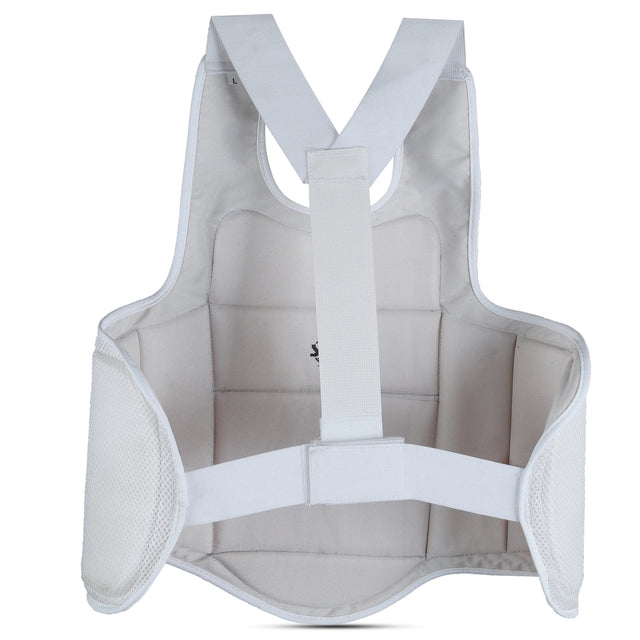 Chest Guard Body Protector White For Professionals And Beginners (SI-1290) | Ideal for All Surfaces, Kids & Adults | Match-Ready | Includes Pump & Needle | Durable & Long-Lasting Performance