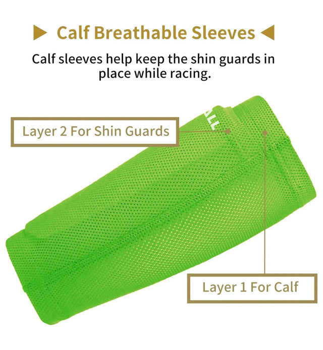 Soccer Shin Guards Sleeves With Optimized Insert Pocket Shin Pad Compression Sleeves Leg Performance Support For Youth And Adult(9085) | Ideal for All Surfaces, Kids & Adults | Match-Ready