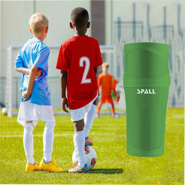 Soccer Shin Guards Sleeves With Optimized Insert Pocket Shin Pad Compression Sleeves Leg Performance Support For Youth And Adult(9085) | Ideal for All Surfaces, Kids & Adults | Match-Ready